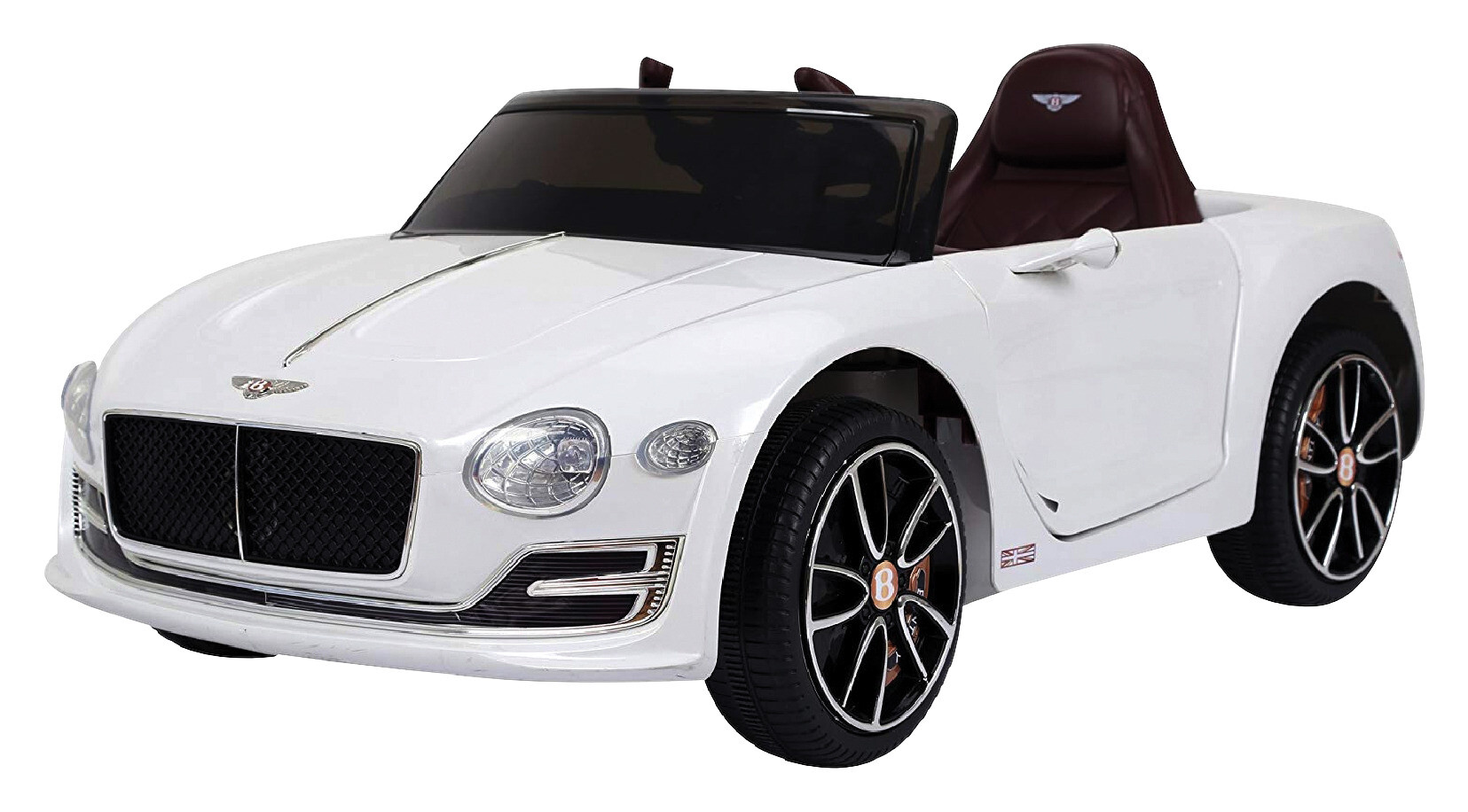HOMCOM Kinderauto Bentley Continental weiß B/H/L: ca. 60x43x108 cm
