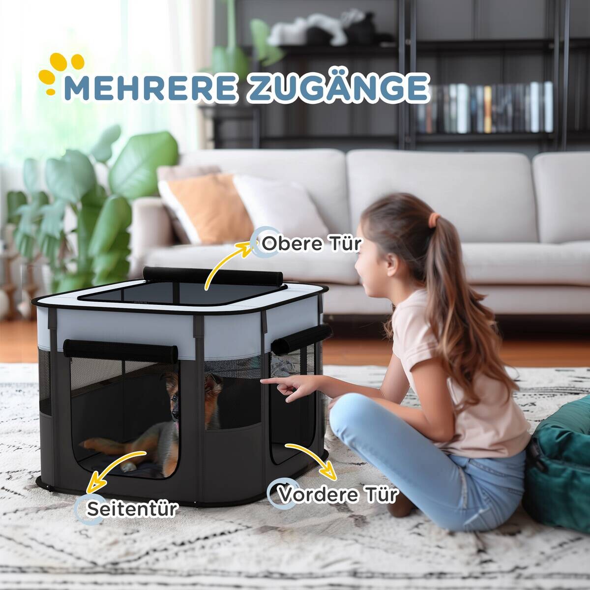 PawHut Welpenauslauf