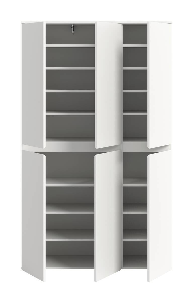 Schrank SCARPA weiß B/H/T: ca. 105x175x37 cm