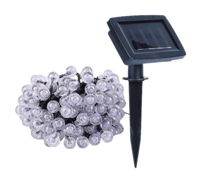Solarlichterkette klar Kunststoff L: ca. 935 cm