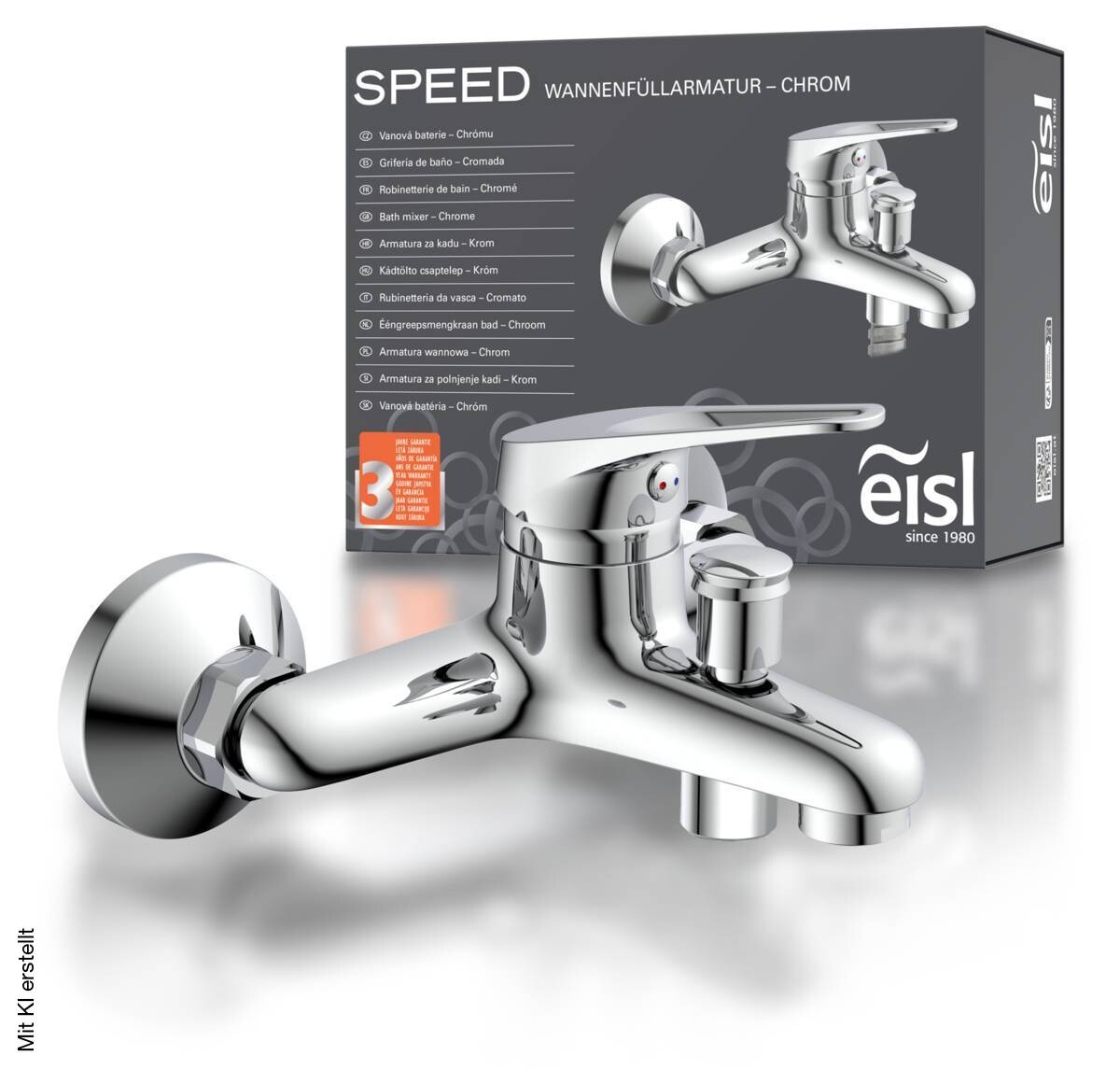 Wannen-Armatur Speed Chrom