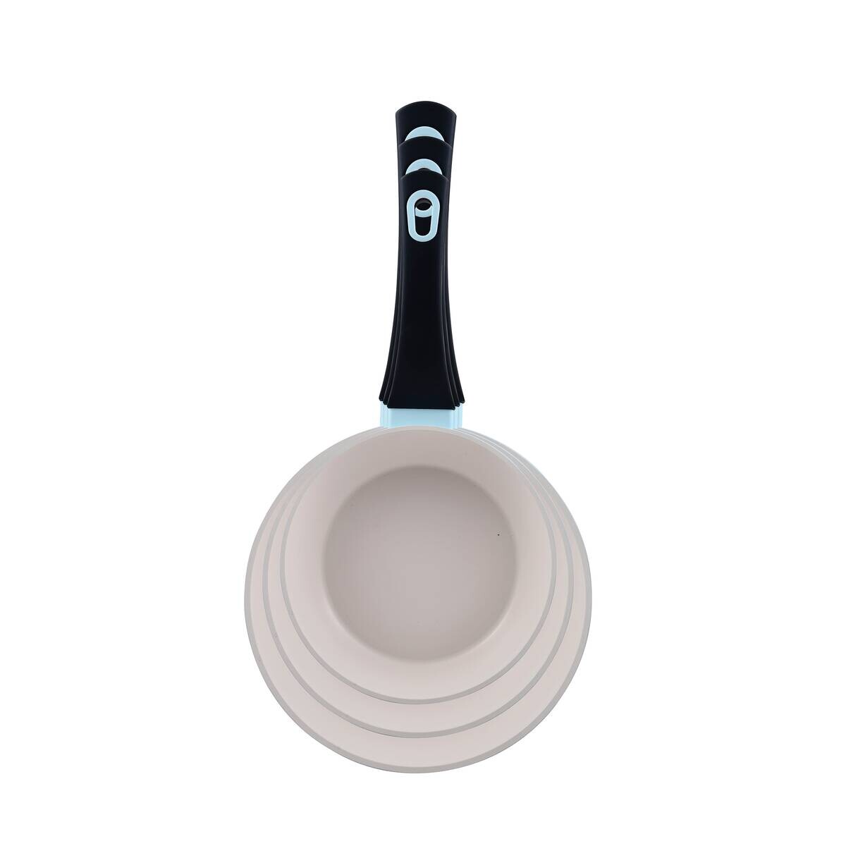 SAN IGNACIO Pfannenset MENORCA blau Aluminium 3 tlg.