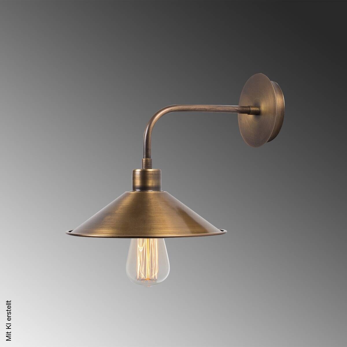 Opviq Wandleuchte Metall B/H/L: ca. 36x25x24 cm E27 1 Brennstellen