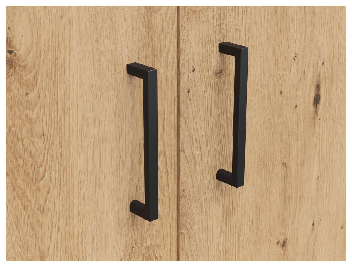 Kommode Multi-Stauraum Typ 24 Eiche Artisan Nachbildung B/H/T: ca. 80x83x40 cm