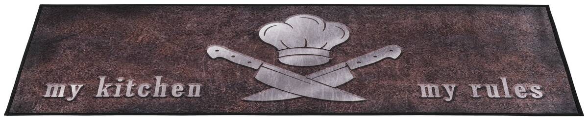 Küchenläufer Trend dunkelbraun B/L: ca. 50x150 cm