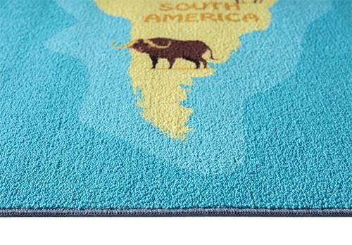 Merinos Teppich Happy Kids blau B/L: ca. 120x160 cm