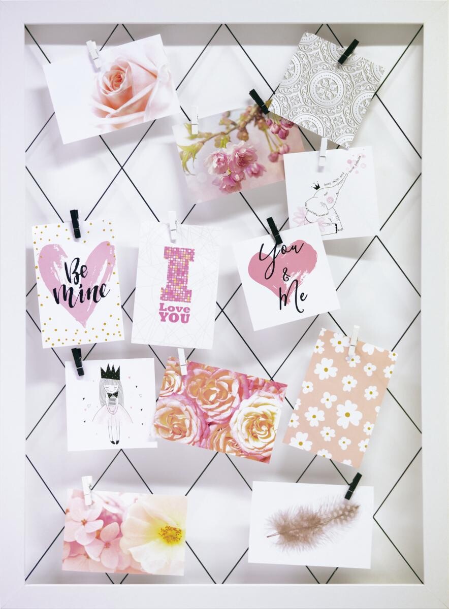 The Wall Galerierahmen weiß B/H/L: ca. 75x4x55 cm