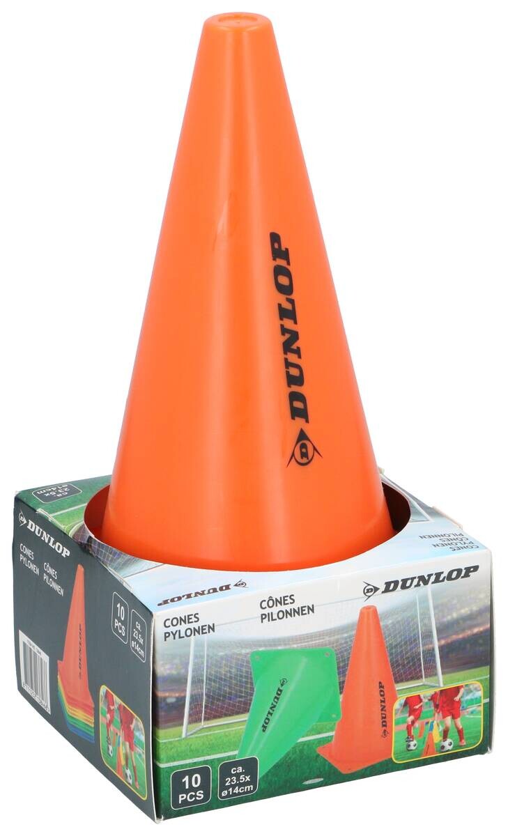 Dunlop Pylonen orange B/H/L: ca. 14x24x14 cm