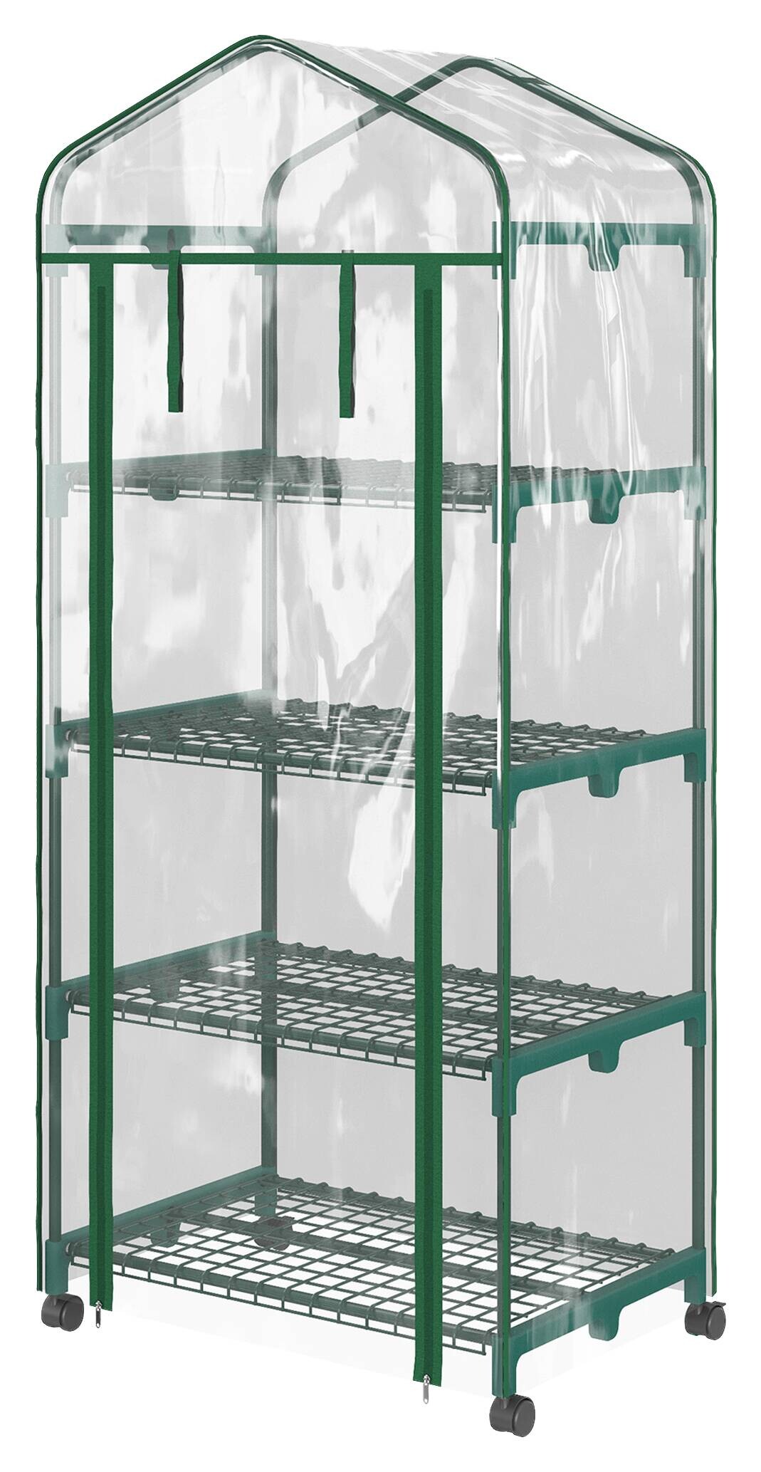 Outsunny Foliengewächshaus B/H/L: ca. 50x165x69 cm transparent