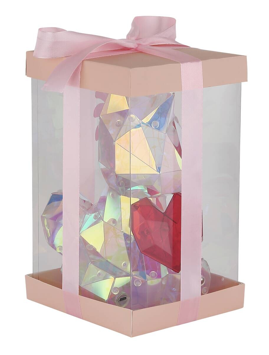 GLOBO LED-Dekoleuchte BRONDAR klar Kunststoff B/H/T: ca. 15x23x13 cm 1 Brennstellen
