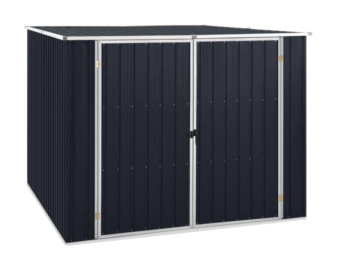 vidaXL Gerätehaus anthrazit B/H: ca. 197x161 cm