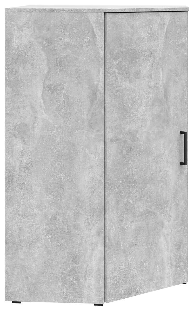 Schrank Multi-Stauraum Typ 42 Beton Optik B/H/T: ca. 101x115x79 cm