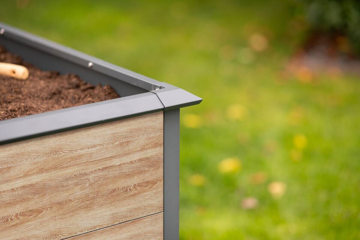 Westmann Hochbeet Primus-Multi XL anthrazit Metall B/H/T: ca. 200x77x100 cm