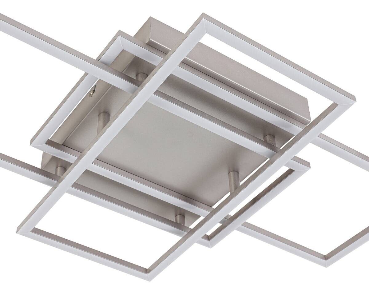 Nolo LED-Deckenleuchte Twin B/H/L: ca. 58x9,1x36 cm