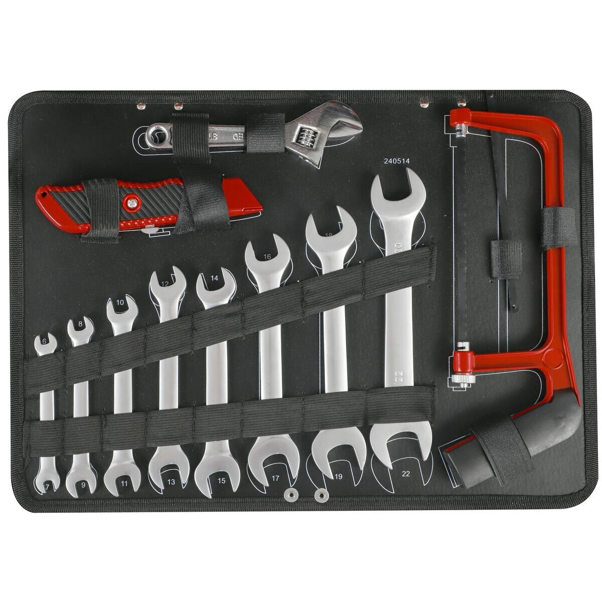 Werkzeugkoffer B/H/T: ca. 43x13x32 cm 103 tlg.