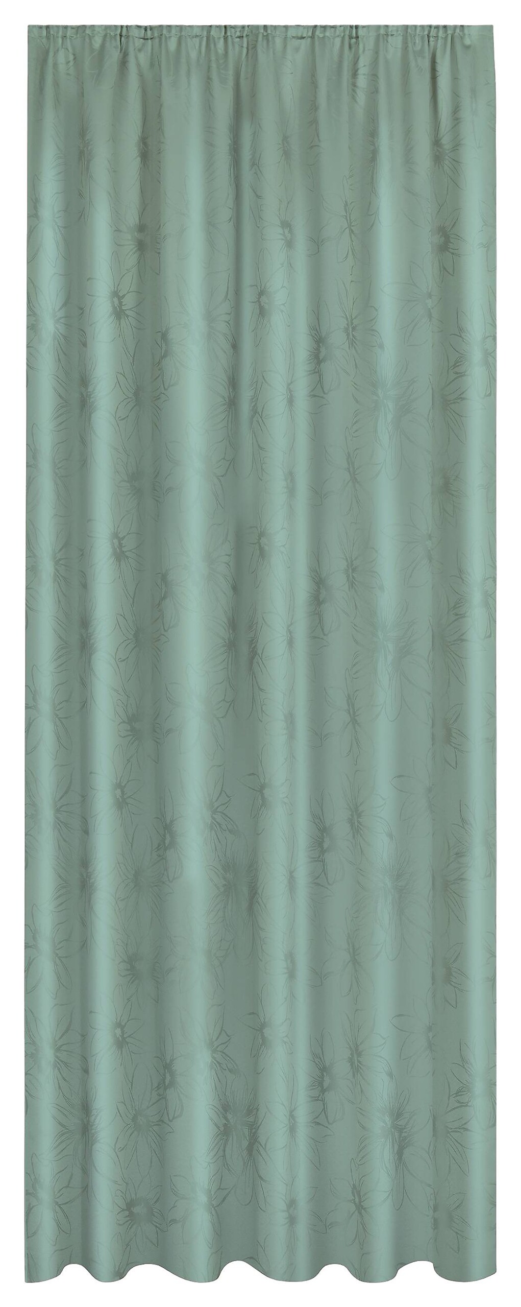 Acus Dekovorhang Paradiso salbei 100% Polyester B/L: ca. 140x175 cm
