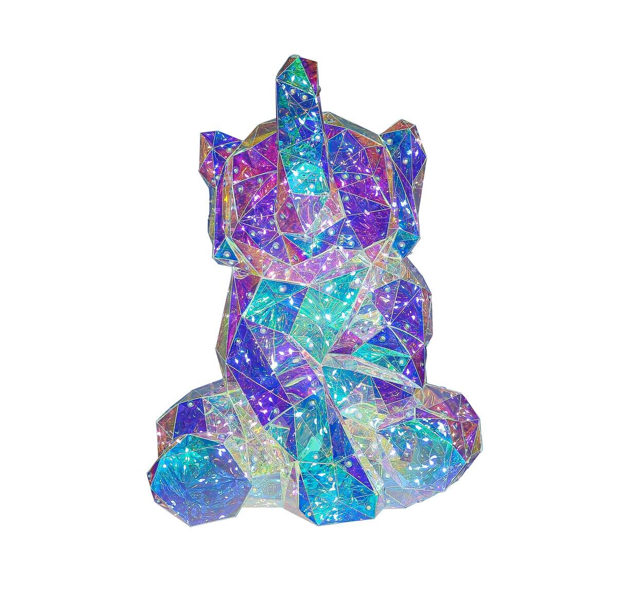 Nolo LED-Dekoleuchte Elefant transparent