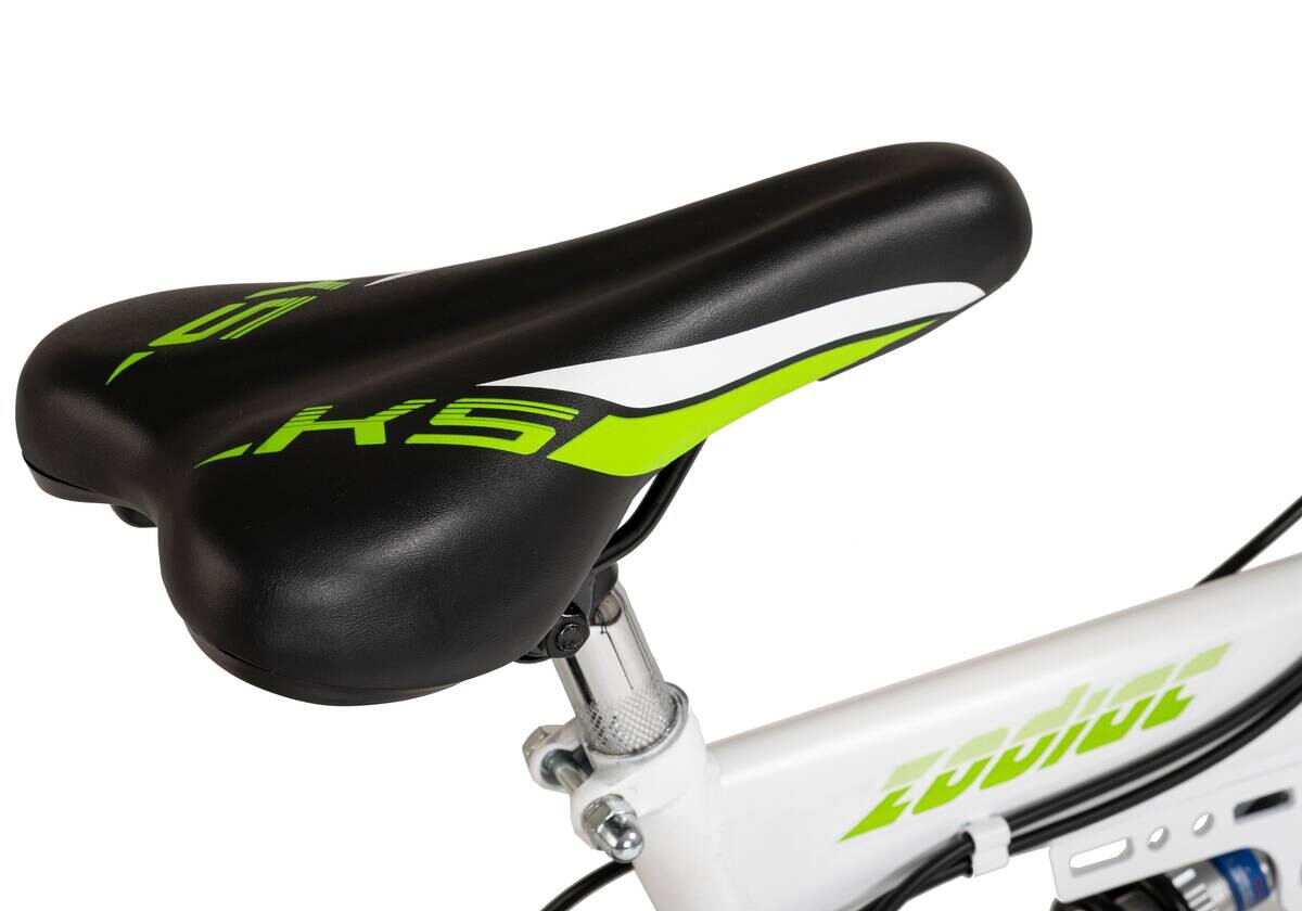 WYLD Kinder-Mountainbike Zodiac ZODIAC 24 Zoll Rahmenhöhe 38 cm 18 Gänge weiß weiß ca. 24 Zoll