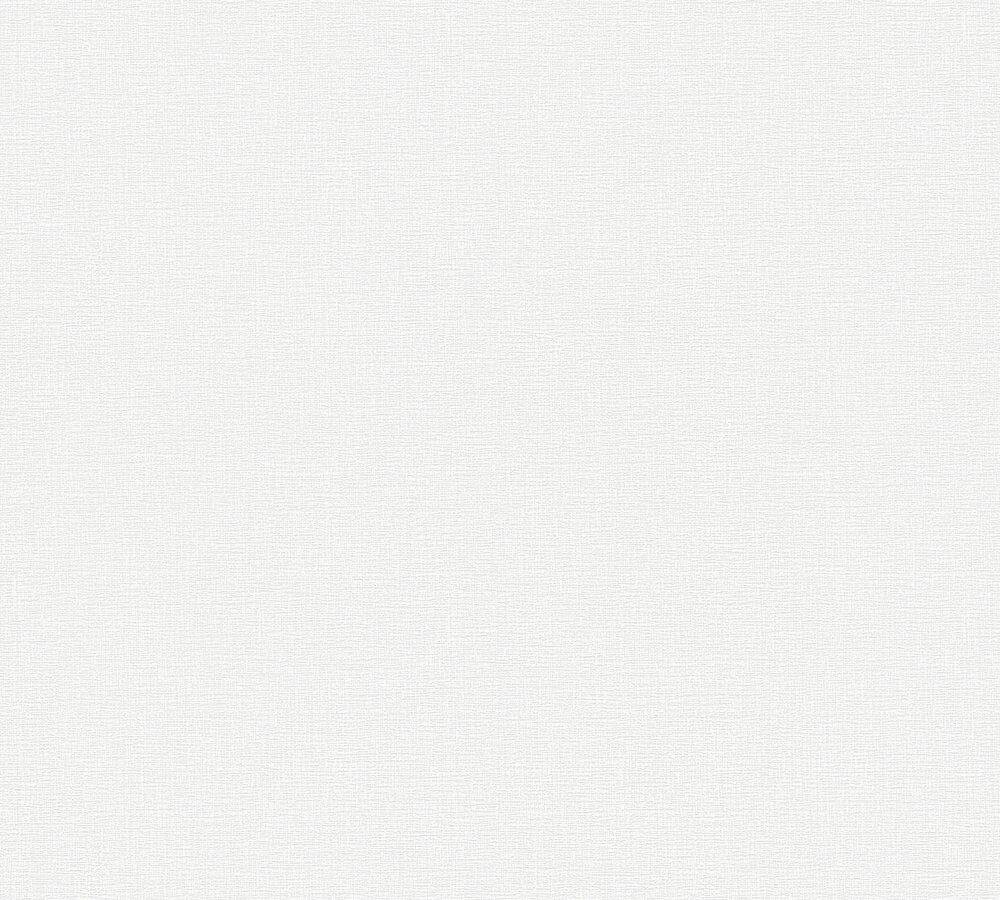 A.S.Creation Vliestapete Attractive Uni weiß B/L: ca. 53x1005 cm