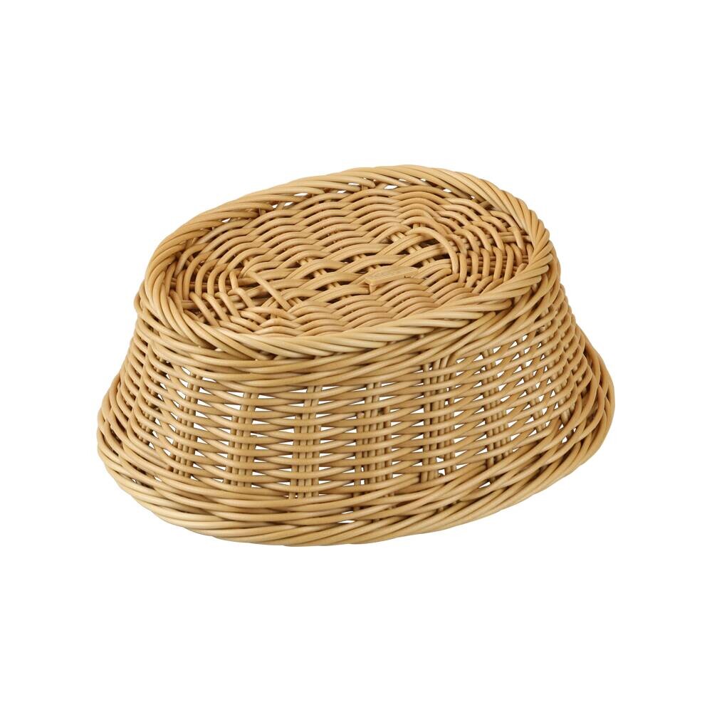 Kesper Brot und Obstkorb braun Kunststoff B/H/L: ca. 20,5x25x22 cm