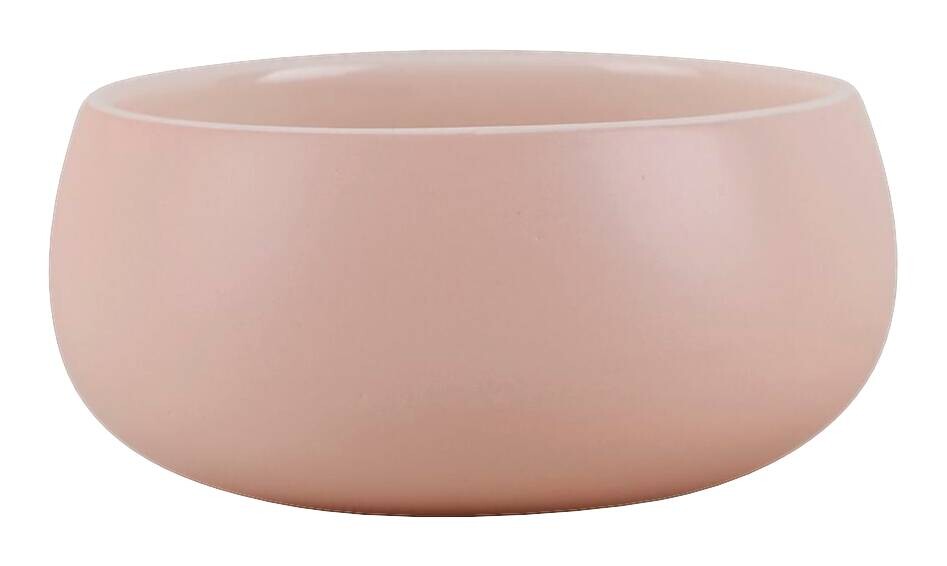 Schale rosa Steinzeug D: ca. 12,5 cm