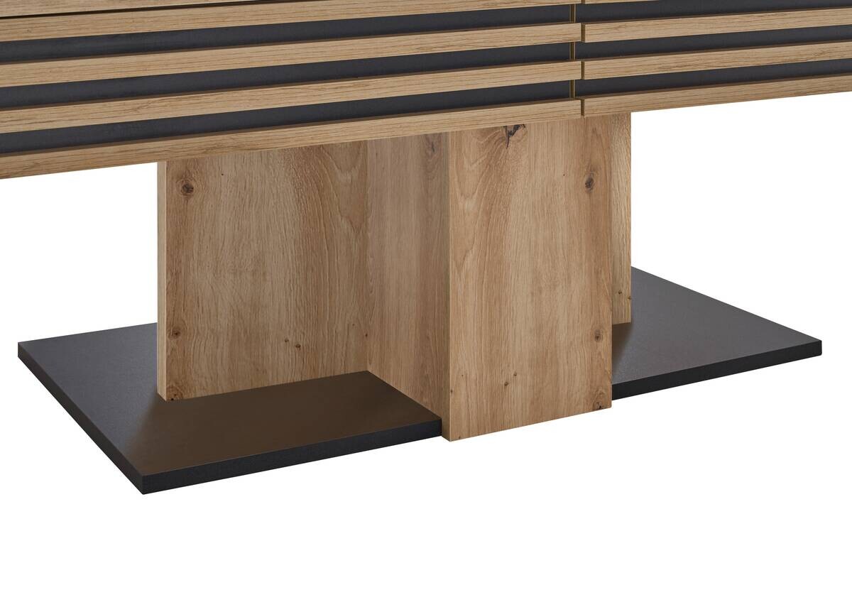 Couchtisch Luara Eiche Artisan Holz B/H/T: ca. 110x44x60 cm