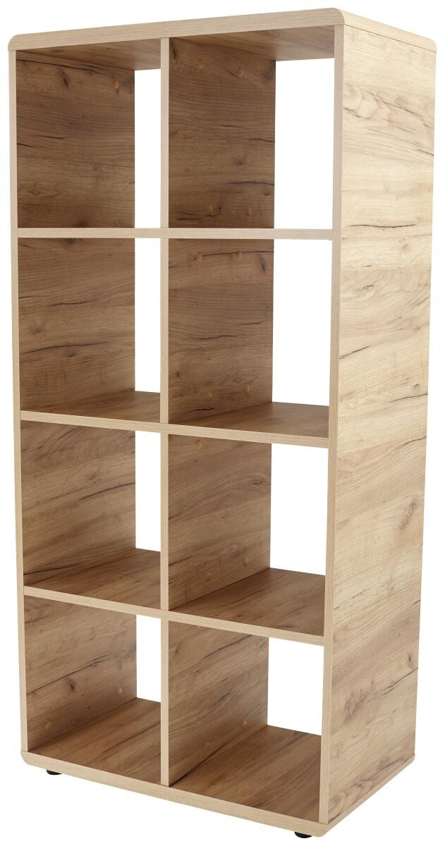 Regal Fontana Eiche Kraft Nachbildung B/H/T: ca. 73x145x35 cm