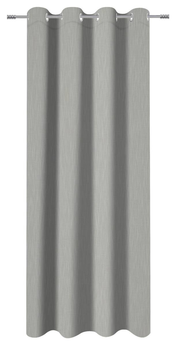 Ösenvorhang Savina natur B/L: ca. 140x245 cm