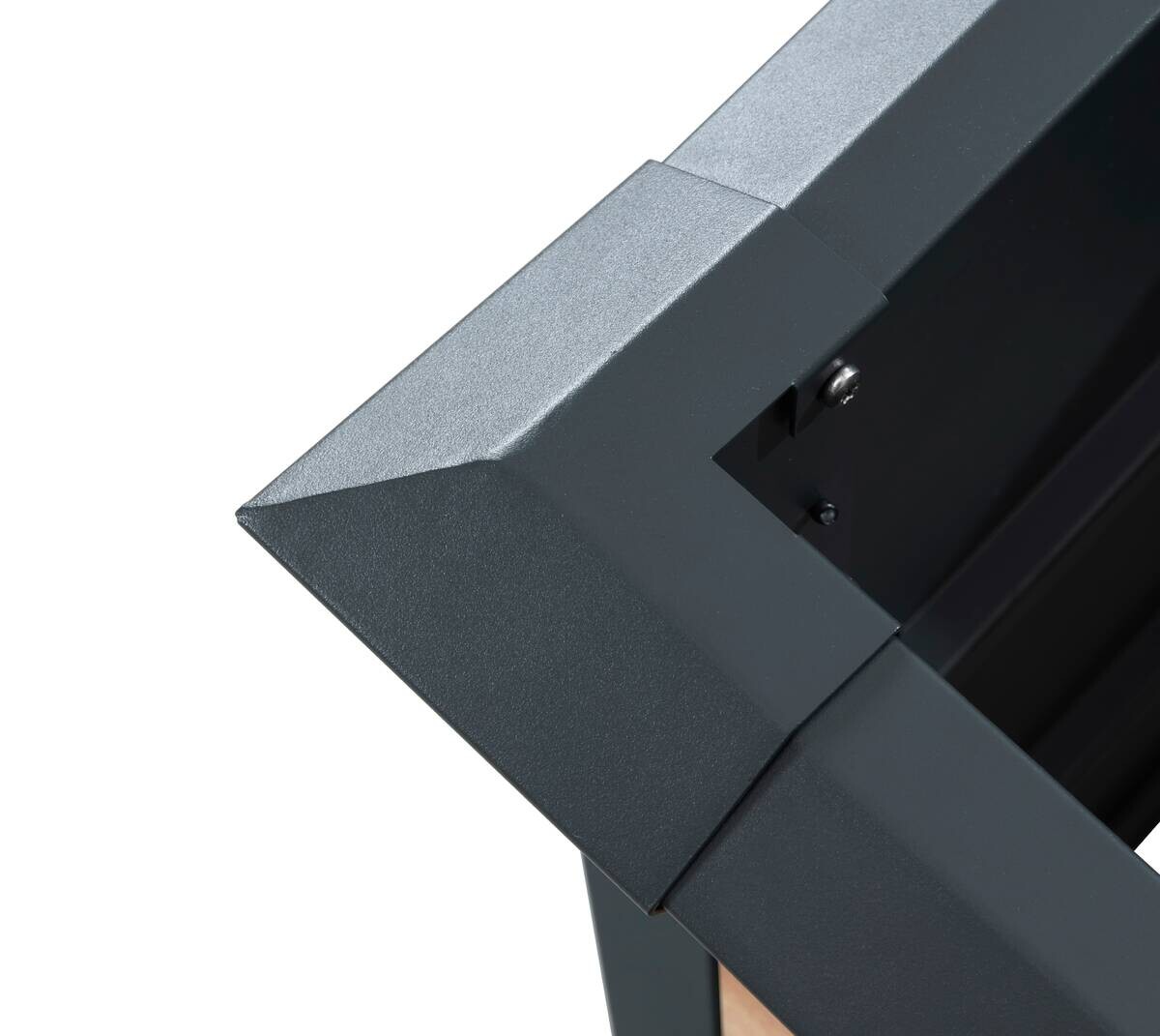 Westmann Hochbeet Primus Holzoptik Stahl B/H/L: ca. 100x113x50 cm