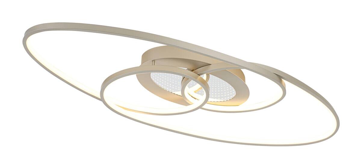 Nolo LED-Deckenleuchte Flow B/H/L: ca. 85x7,5x30 cm