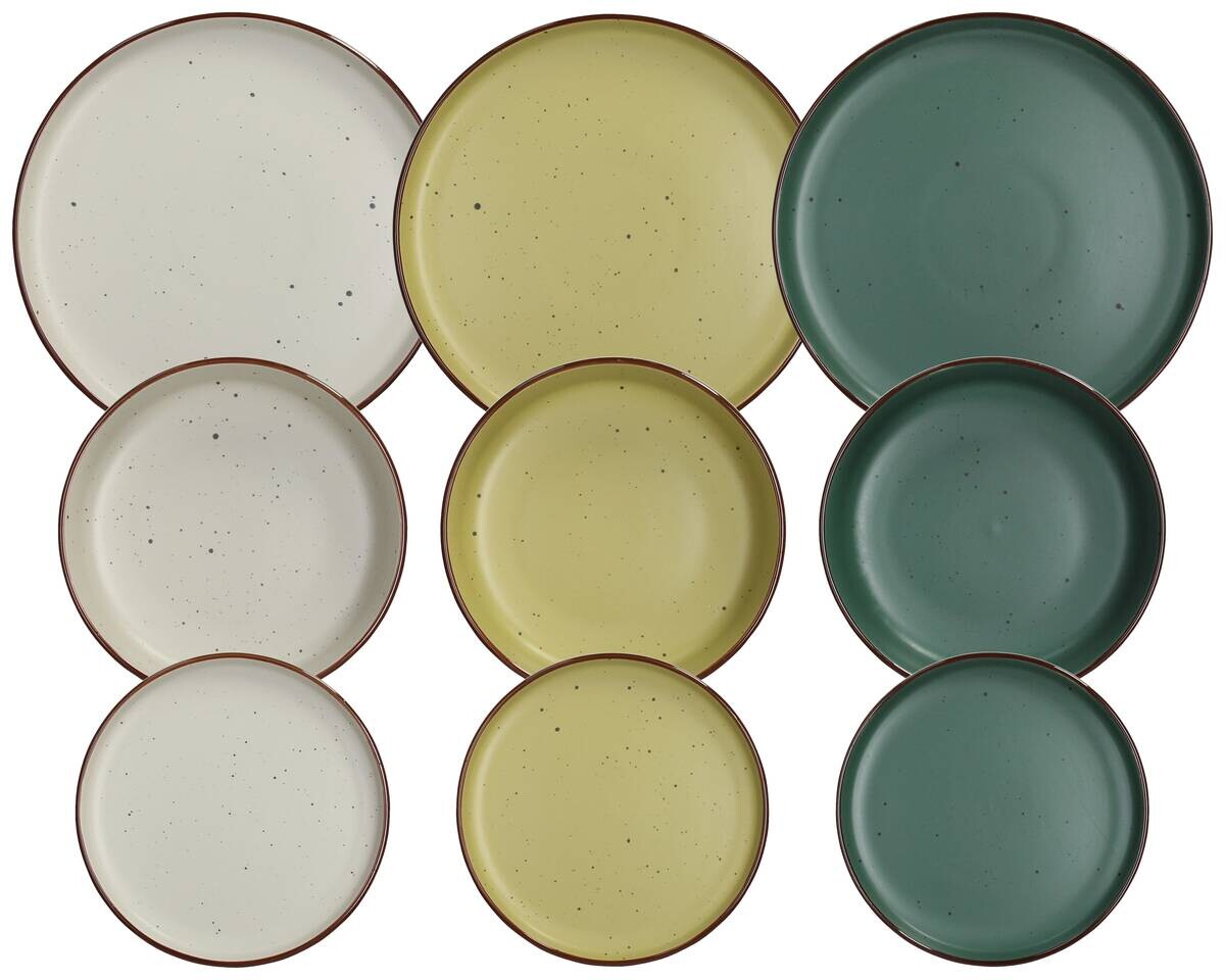 TOGNANA Tafelservice URBAN ARDENNE bunt Keramik 18 tlg.