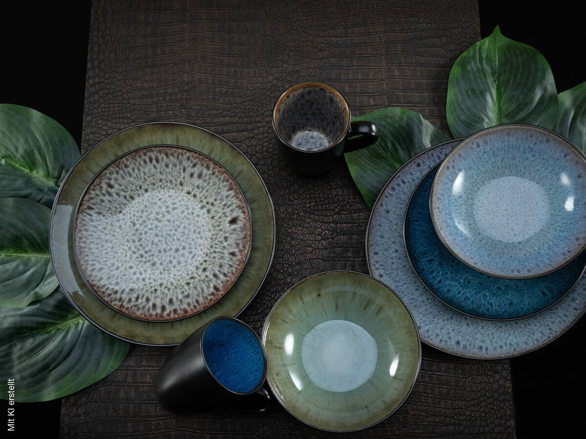 CreaTable Kombiservice Bali multicolor Keramik 16 tlg.