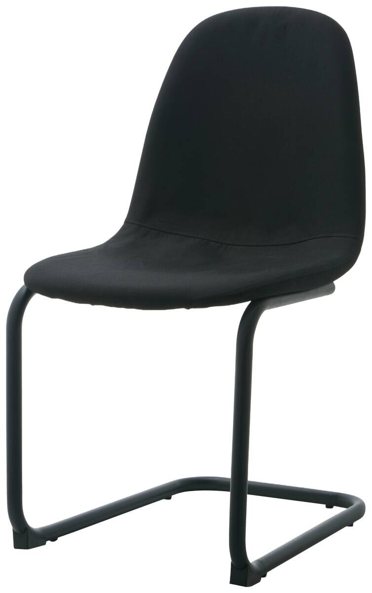 Schwingstuhl Leya schwarz Microfaser B/H/T: ca. 44x86x53 cm