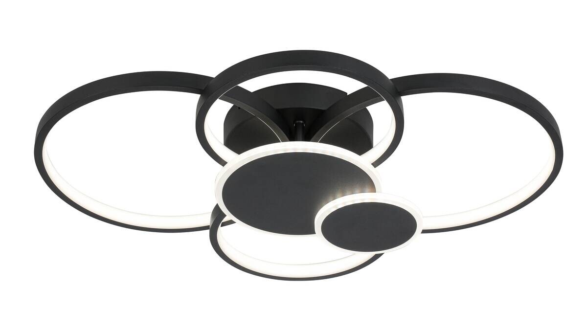 Nolo LED-Deckenleuchte Ring B/H/L: ca. 65x10x46 cm