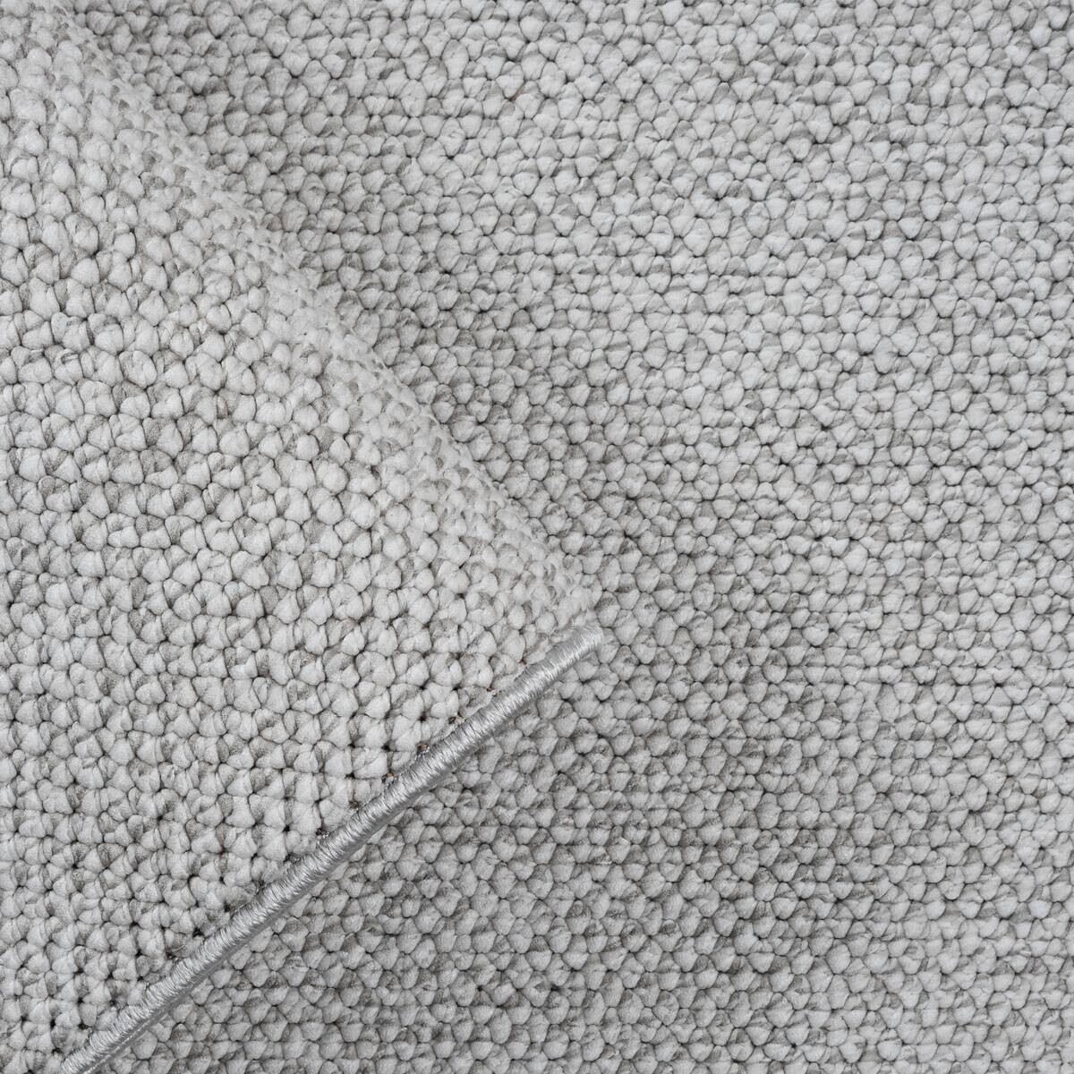 Sanat Teppich LORA PLUS hellgrau B/L: ca. 120x170 cm