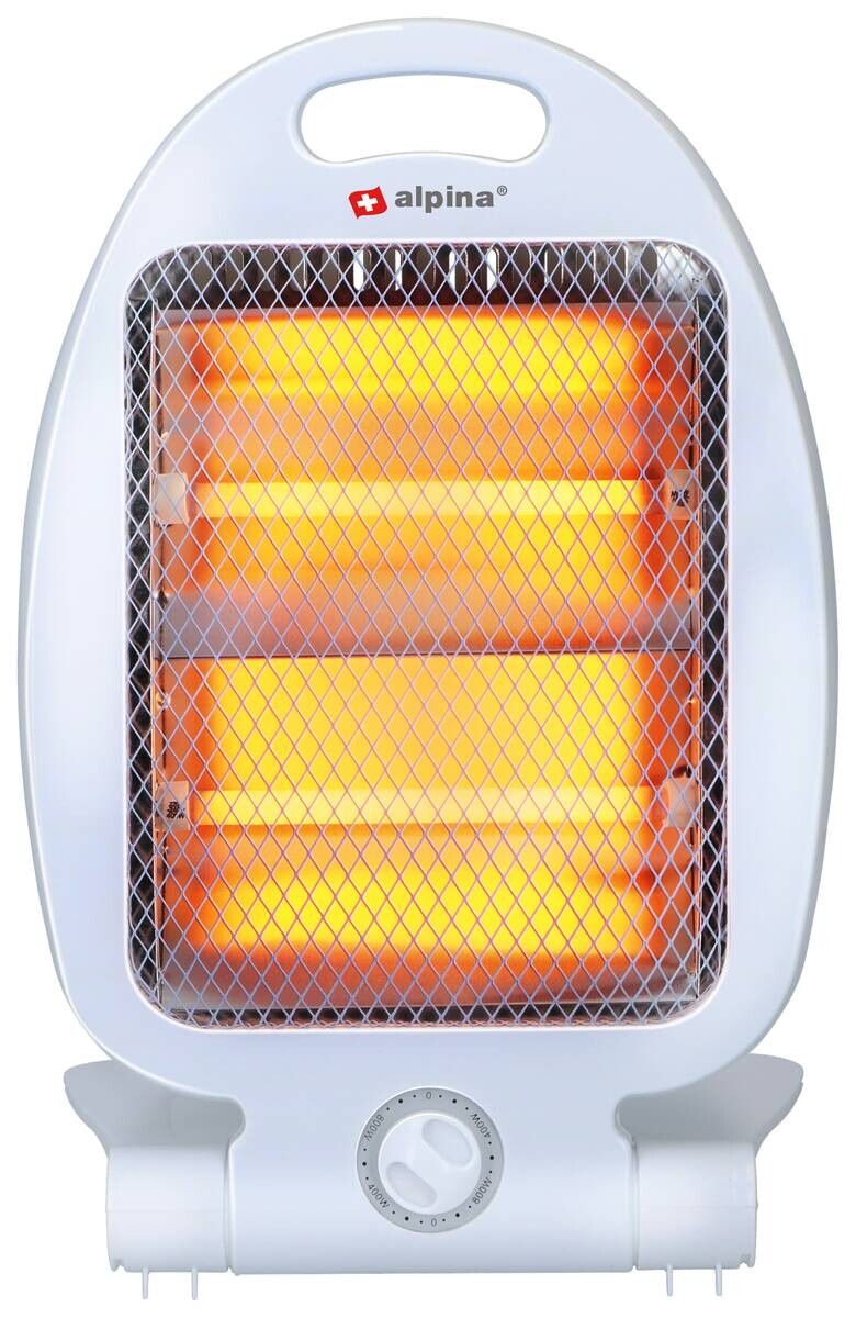 alpina Quarz-Heizstrahler 871125218212 LQ001 B/H/T: ca. 25x38x9 cm ca. 800 W