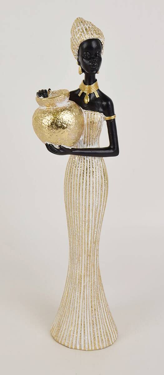 Dekorationsartikel gold Kunststoff H: ca. 30,5 cm