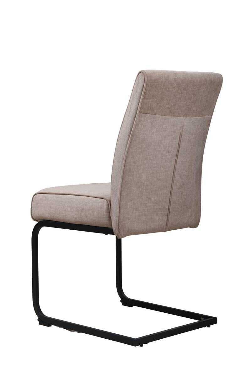 Schwingstuhl Canberra Cappuccino Samtoptik B/H/T: ca. 63x92x49 cm