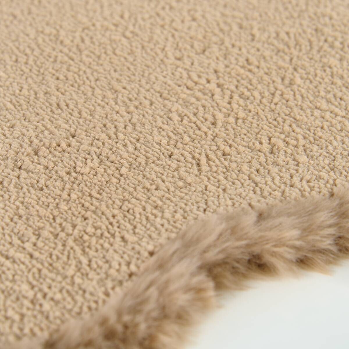 POCOline Badematte Rabbit taupe Polyester B/L: ca. 50x80 cm