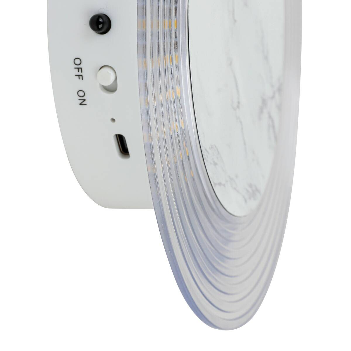 Nolo Akku-LED-Wandleuchte Dot H/D: ca. 3x18 cm