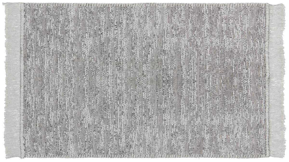 Teppich Boho Kilim grau B/L: ca. 60x90 cm