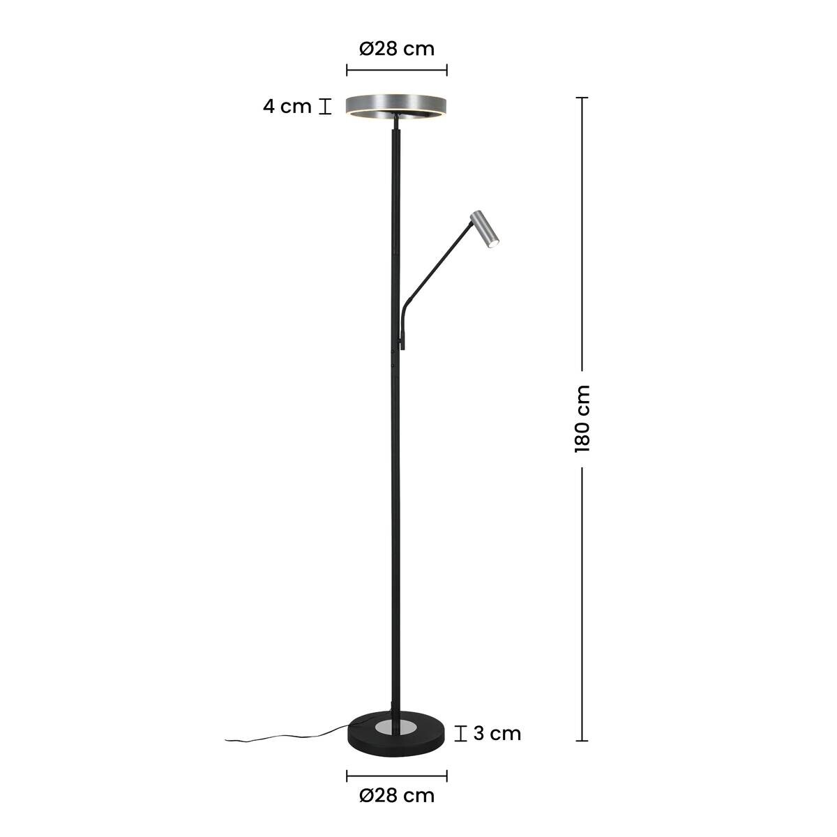 Nolo Stehlampe B/H: ca. 30x180 cm