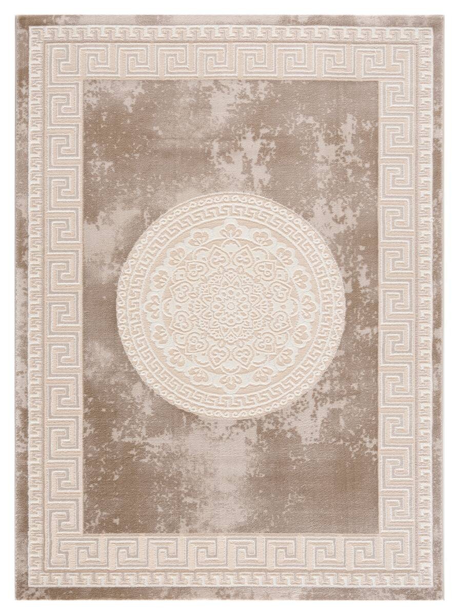 Sanat Teppich Harmony beige B/L: ca. 120x160 cm