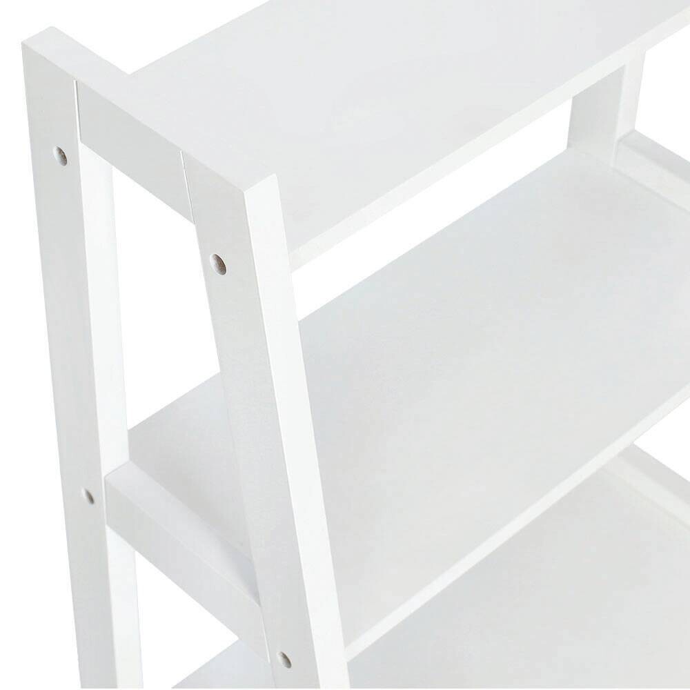 Standregal weiß MDF B/H/L: ca. 32x90x43 cm