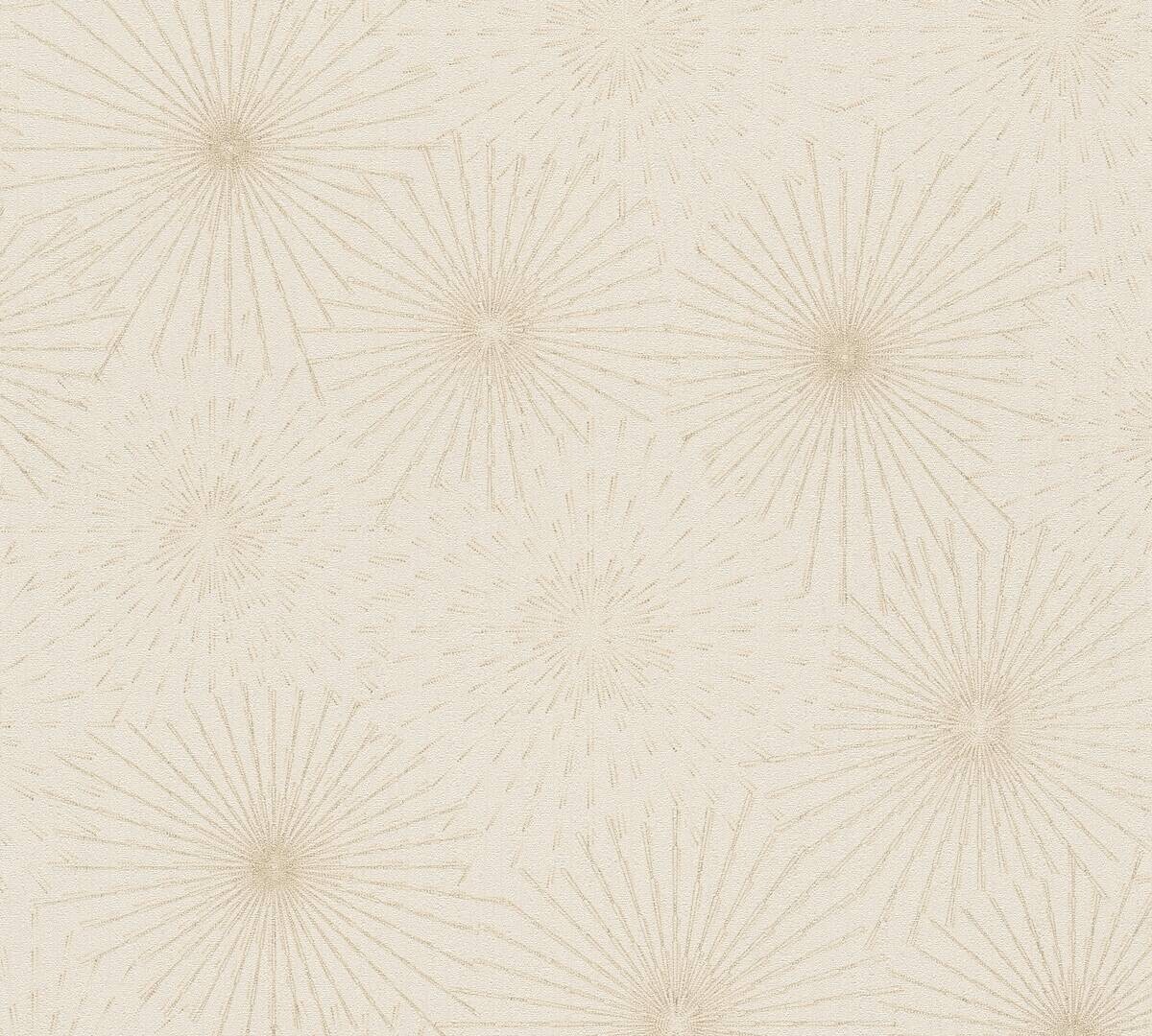 A.S.Creation Vliestapete gold creme B/H/D: ca. 53x1005x8,4 cm