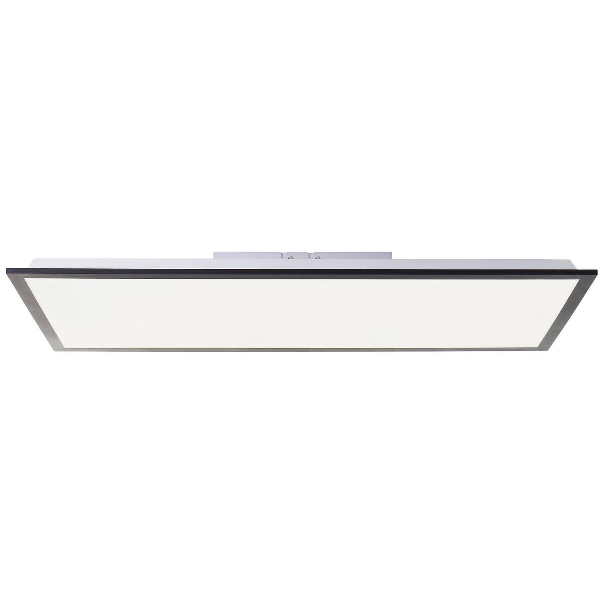 Brilliant LED-Deckenleuchte Briston schwarz Metall Kunststoff B/H/L: ca. 83,5x7,5x43,5 cm