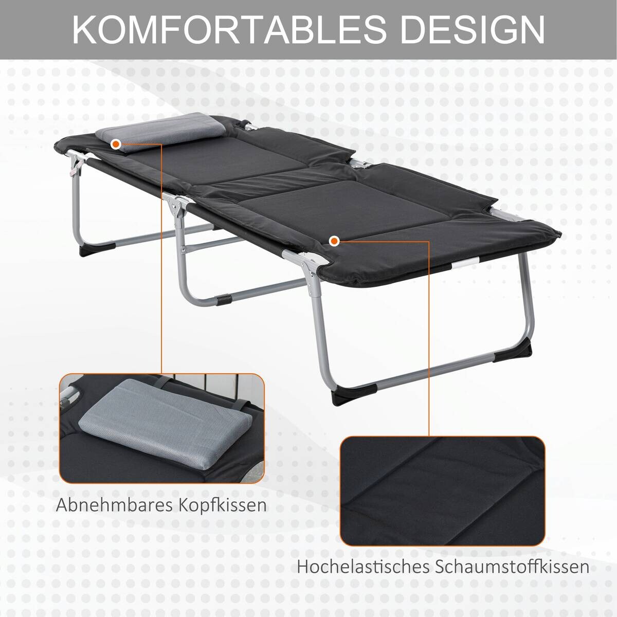 Outsunny Campingartikel B/H/L: ca. 66x183x33 cm