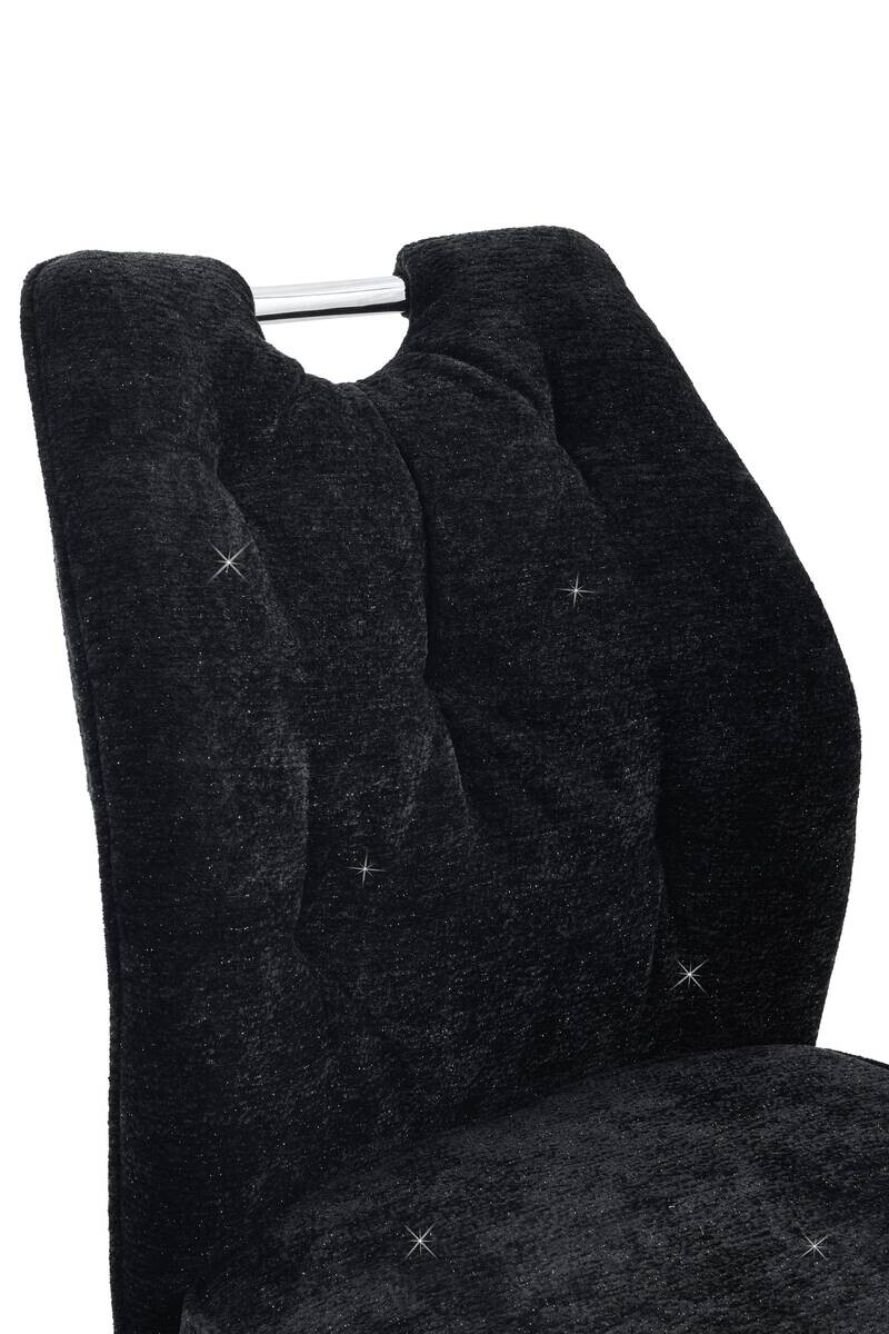 Schwingstuhl Lucca schwarz B/H/T: ca. 48x94x61 cm
