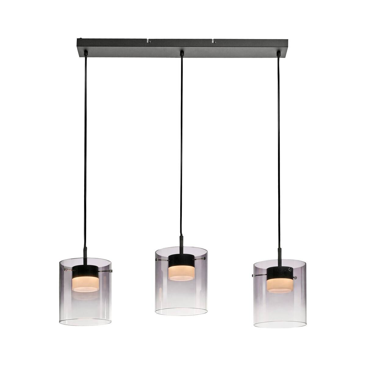 Just Light Pendelleuchte schwarz