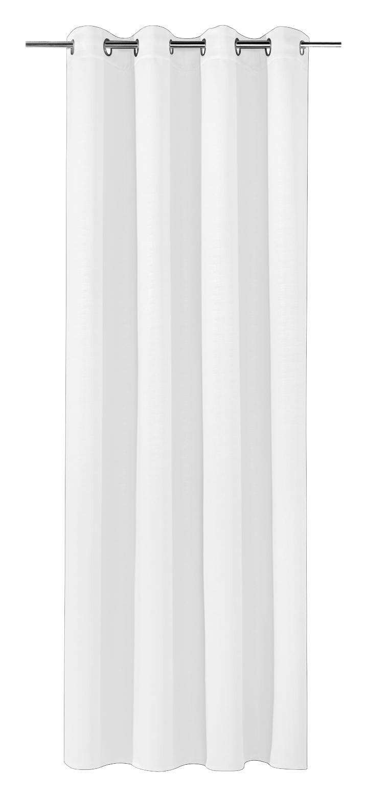 Happy Home Ösenvorhang Freiburg weiß B/L: ca. 140x235 cm